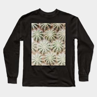 Cacti, Green, Modern art, Wall art, Print, Minimalistic, Modern, Scandinavian print Long Sleeve T-Shirt